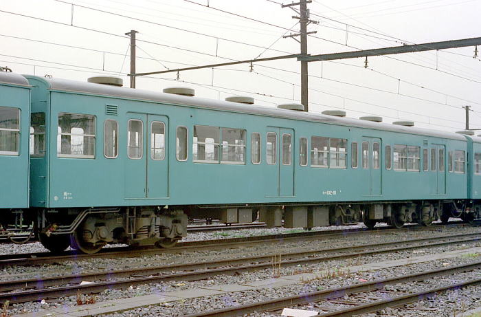 ﾓﾊ１０２－８１（南ｶﾏ）東神奈川電留線