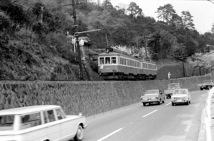 箱根登山鉄道下り強羅行箱根湯本