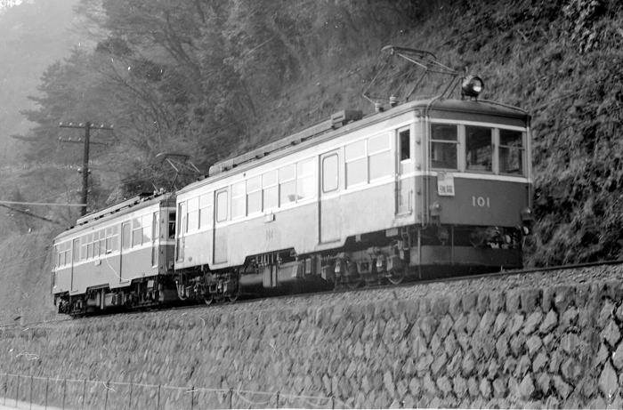 箱根登山鉄道下り強羅行箱根湯本