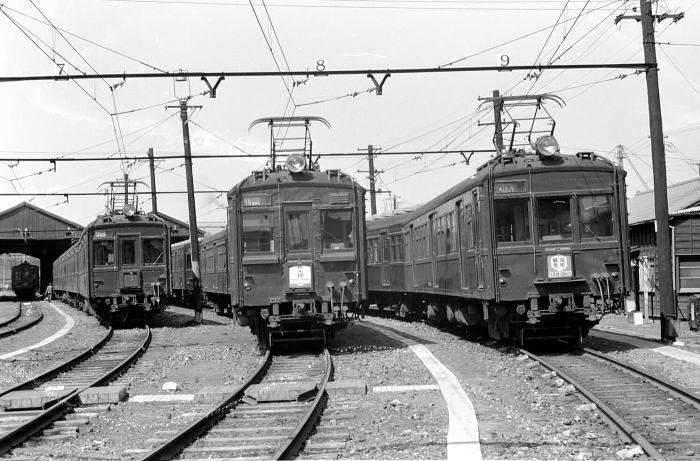 Ｍｃ１１３０７・１１５０９・１１２００番台車弁天橋電車区